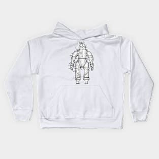 Submarine Armor Kids Hoodie